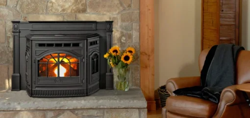 Quadra-Fire Castile Pellet Fireplace Insert - Image 2