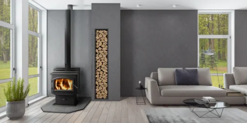 Quadra-Fire 5700 Step Top Wood Stove - Image 2